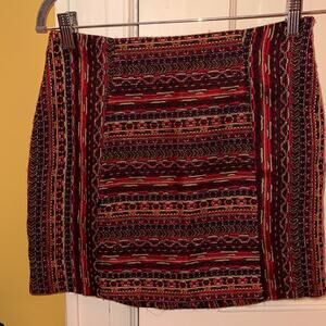 Ecoté boho embroider design skirt NWOT 8